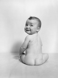 Nude Smiling Baby Photographie par H. Armstrong Roberts