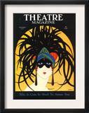 Theatre, Masks Magazine, USA, 1920 Posters