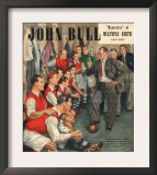 John Bull, Arsenal Football Team Changing Rooms Magazine, UK, 1947 Art
