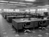 Office Interior With Metal Desks, Swivel Chairs and Black Phones Photographic Print by H. Armstrong Roberts Office Interior With Metal Desks, Swivel Chairs and Black Phones Photographic Print by H. Armstrong Roberts