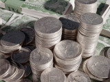 Coins and Bills Photographie par H. Armstrong Roberts