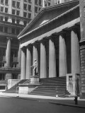 New York, Wall Street, Federal Building Photographic Print by George Marks