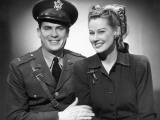 Portrait of Soldier and Woman Photographic Print by George Marks