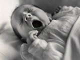 Infant Yawning Photographic Print by George Marks