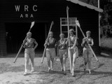 French Oarswomen Photographic Print