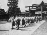 Recovering Soldiers Photographic Print