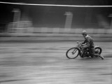 Dirt Track Racer Photographic Print