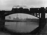 Steam Silhouette Photographic Print