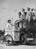 Selling Ice-Cream Photographic Print