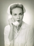 Nurse on Telephone Photographic Print by George Marks