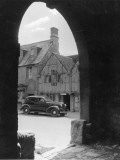Car Outside Pub Photographic Print
