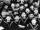 Singing Cadets Photographic Print