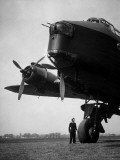 Pilot and Plane Photographic Print