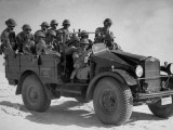 Desert Army Photographic Print