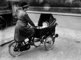 Cycle Pram Photographic Print