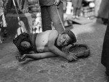 Paraplegic Beggar Photographic Print by Charles Phelps Cushing