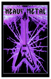 Black Light - Electric Guitar Prints