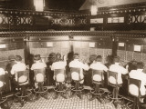 Female Switchboard Operators Photographic Print