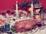 Christmas Dinner Photographic Print by Chaloner Woods