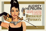 Audrey Hepburn - Breakfast at Tiffany's Prints