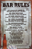 Bar Rules Posters