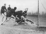 Men Playing Lacrosse Photographic Print