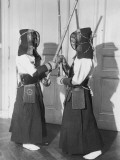 Kendo Demonstration Photographic Print