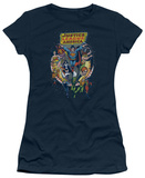 Juniors: Justice League America-Star Group T-shirts