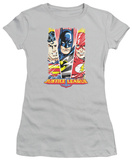 Juniors: Justice League America-Hero Triptych T-shirts