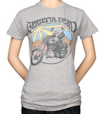 Women's: Grateful Dead Bear on Motorcycle T-shirts