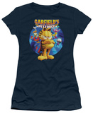 Juniors: Garfield-Dvd Art T-Shirt