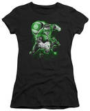 Juniors: Green Lantern-Lantern Planet T-Shirt