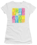 Juniors: 90210-Color Block Of Friends Shirts