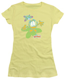 Juniors: Garfield-Butterfly T-shirts