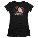 Juniors: Popeye-Olive Tattoo T-Shirt