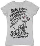 Juniors: Big Bang Theory - Soft Kitty Tshirts