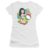 Juniors: Bettie Page-Beach Bettie Shirt