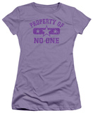 Juniors: Property Of No One T-Shirt