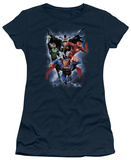 Juniors: Justice League America-The Coming Storm T-shirts