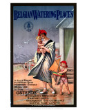 Belgian Watering Places, Belgian State Railway, c.1930s Posters