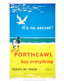 British Railways, Western Region: It's No Secret Porthcawl Has Everything! Prints