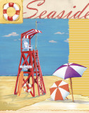 Lifeguard Collage I Pósters por Paul Brent