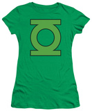 Juniors: DC-Lantern Symbol T-shirts