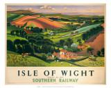 Isle of Wight,SR, c.1946 Posters by Allinson 