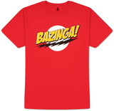 Big Bang Theory - Bazinga!No Face T-Shirt