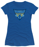 Juniors: Batman BB-Blue Beetle Shield T-shirts