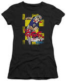 Juniors: Speed Racer-Manga Cover Checkers T-shirts