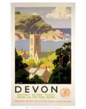 Devon, GWR, c.1930s Print