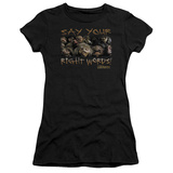 Juniors: Labyrinth-Say Your Right Words T-Shirt