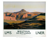 Western Scotland, LNER/LMS, c.1935 Affiches